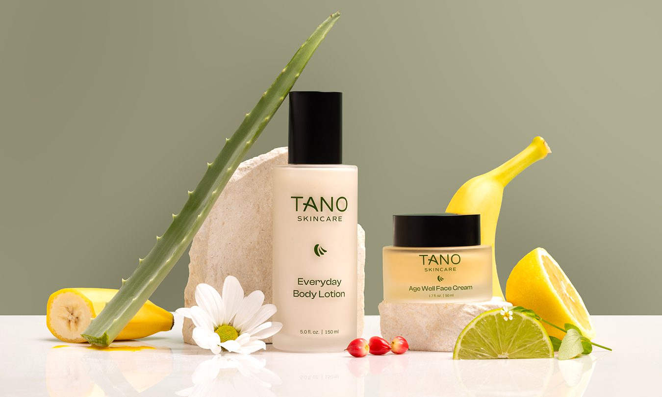 Tano Skincare product photography